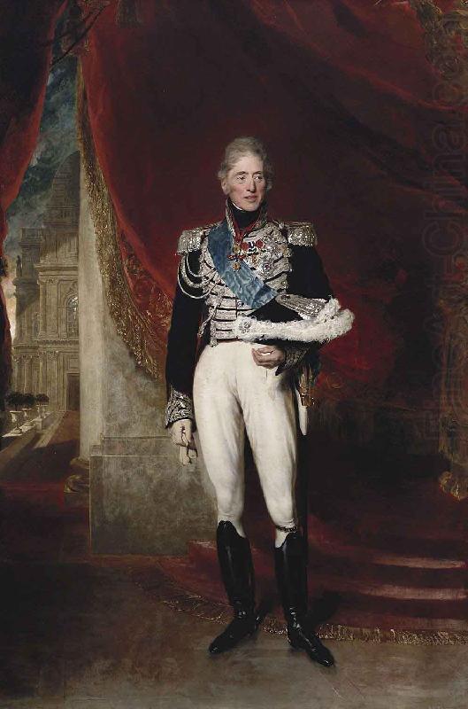 Portrait of Charles X, Sir Thomas Lawrence